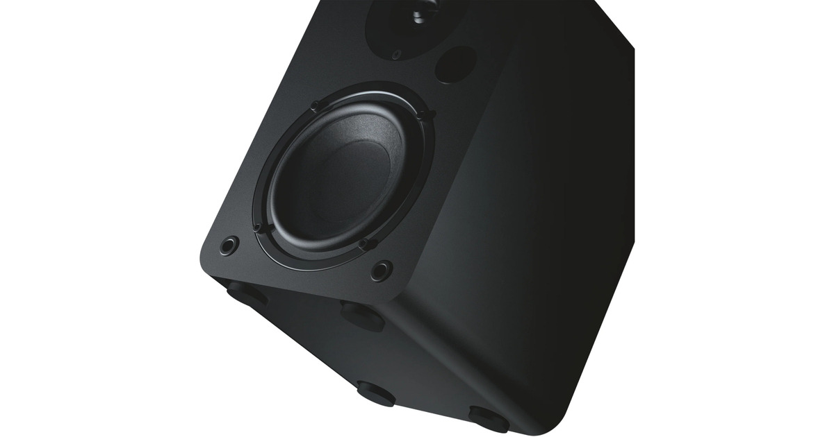 MIXXAnalog System 5 Vinyl platenspeler + Speakers  (Zwart, 33/45 RPM)