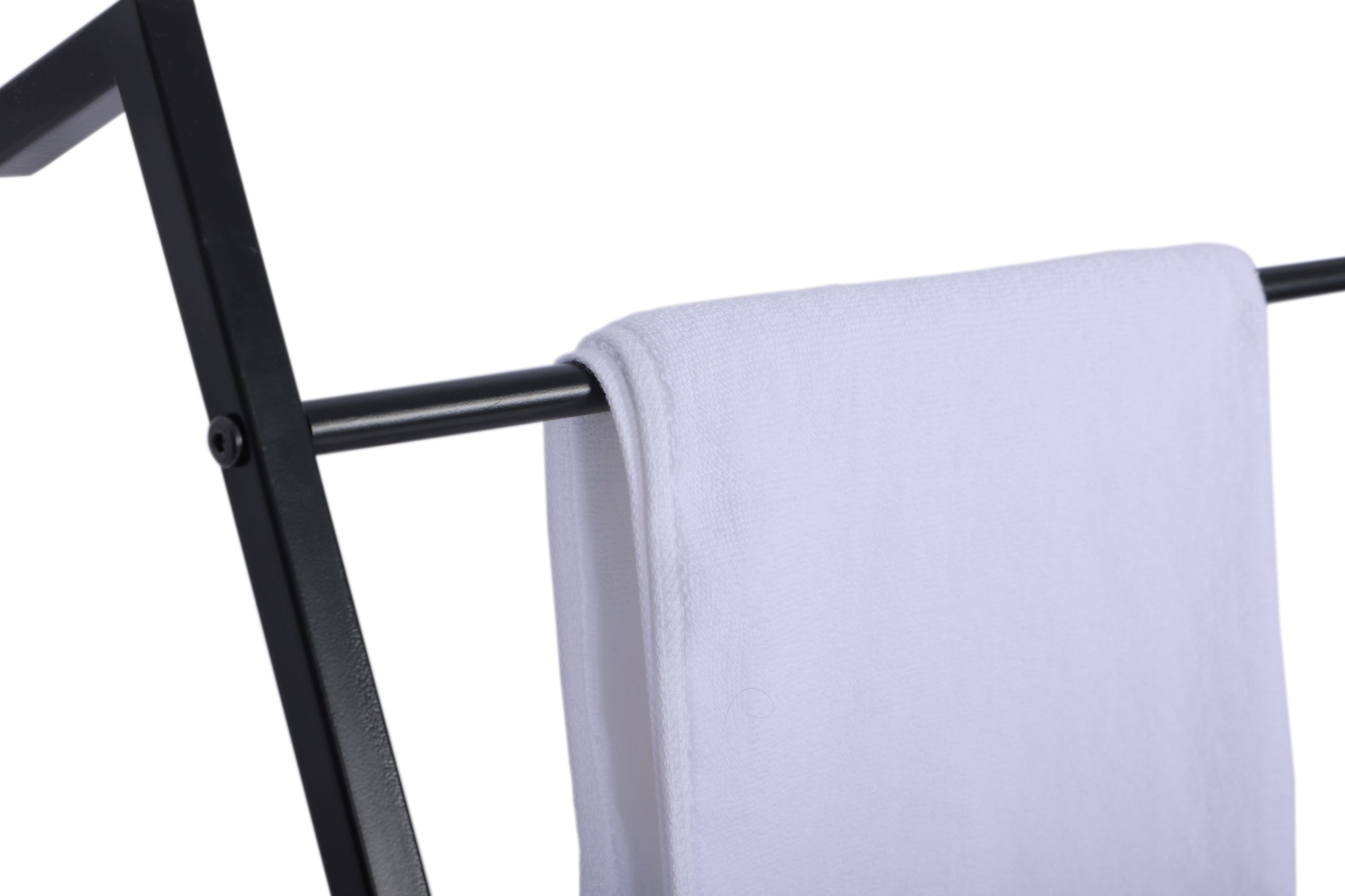 Handtuchleiter 170 cm schwarz