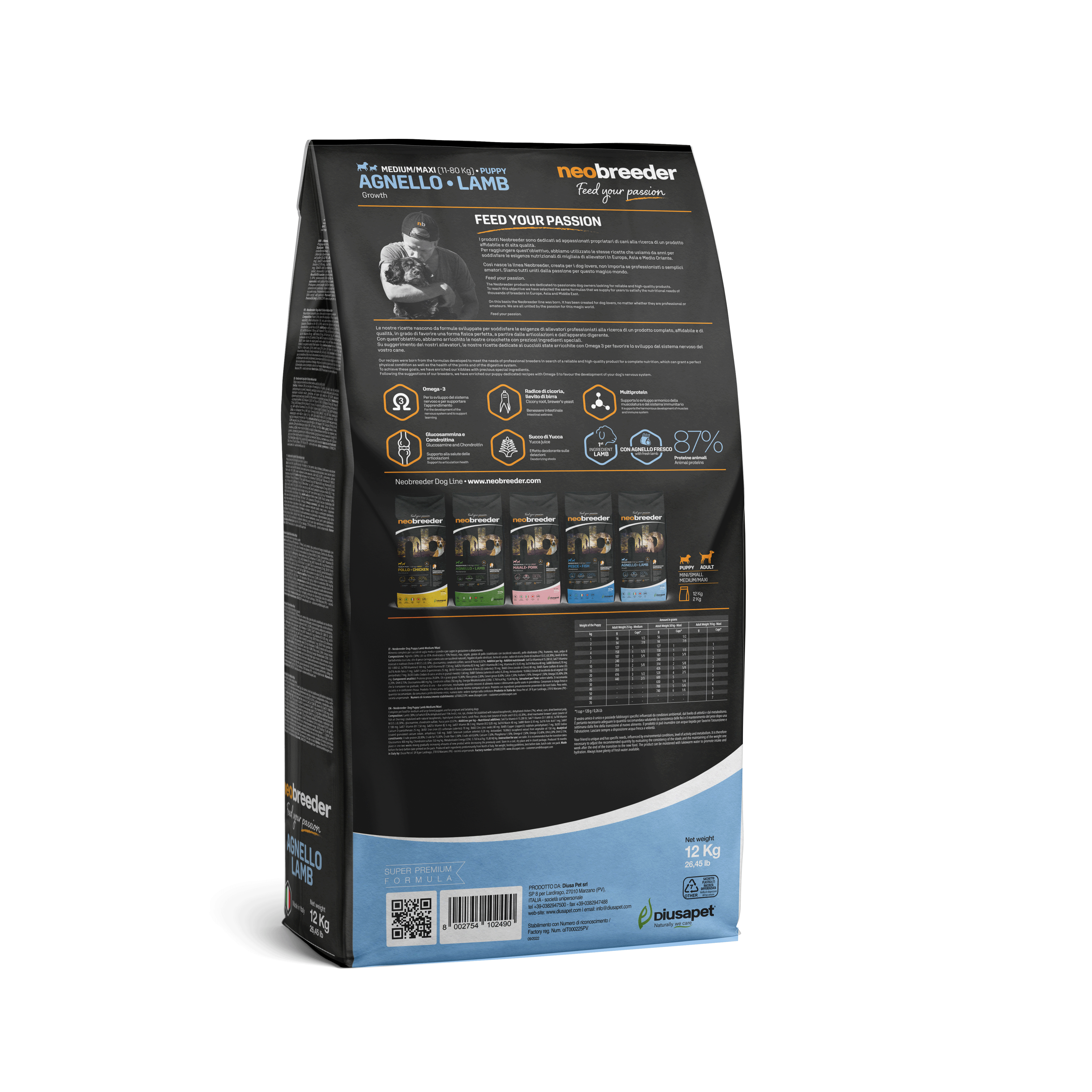Neobreeder Filhote-Cordeiro 12kg