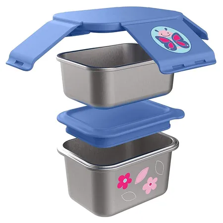 Skip Hop Zoo Isoliertes Edelstahl-Pausen-Set – Schmetterling