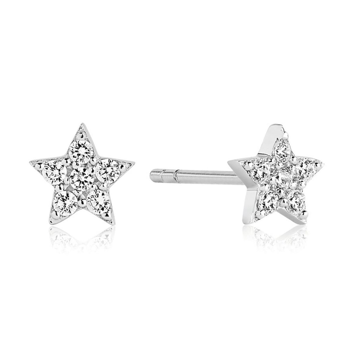 Boucles d'oreille puce Sif Jakobs MIRAargent et oxyde de zirconium