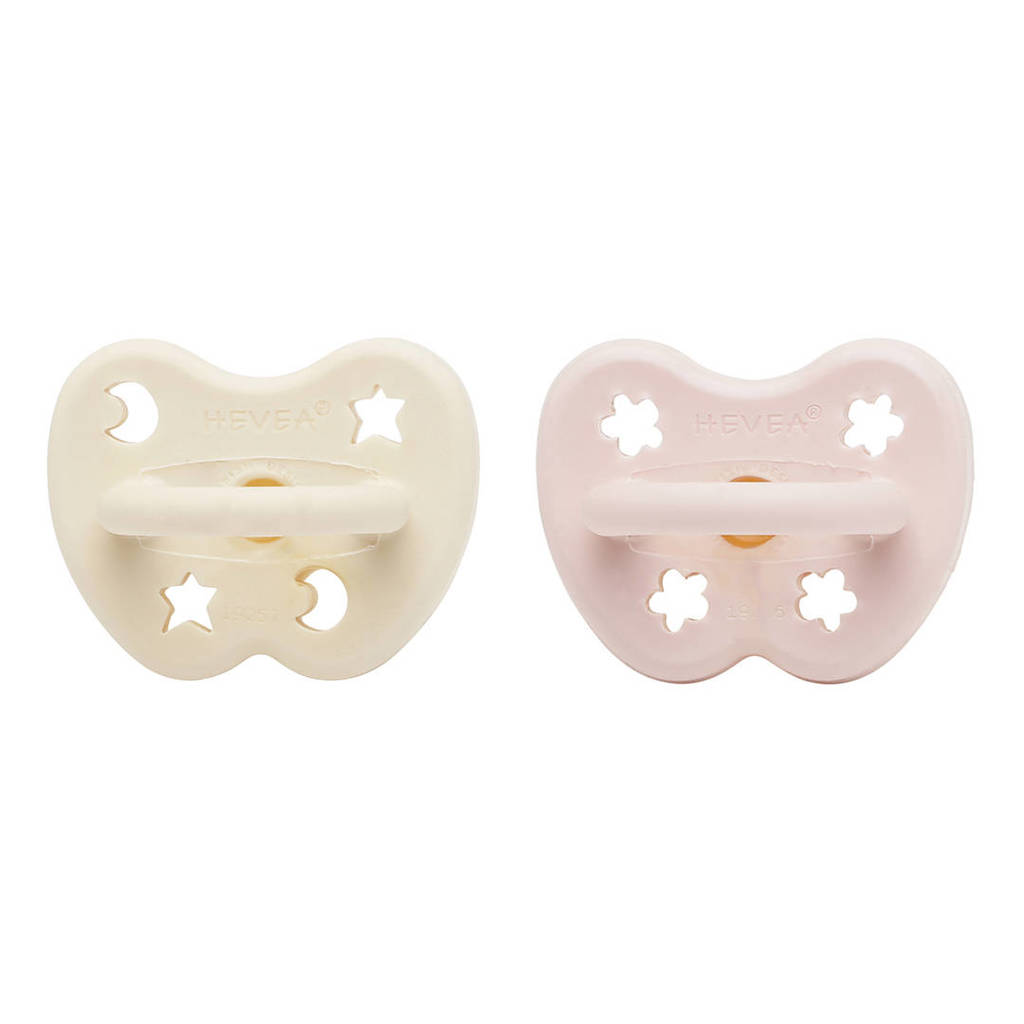 speen 2-pack 0-3 ortho Powder Pink & Milky White