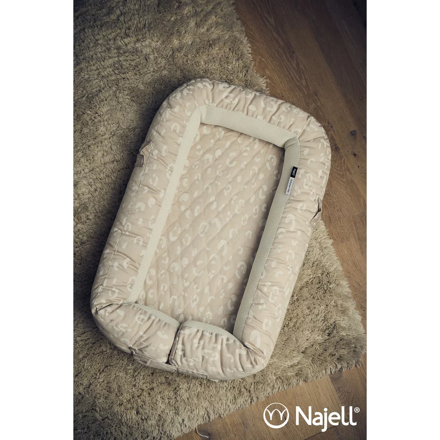Najell Babynest Tulip Leopard Brown