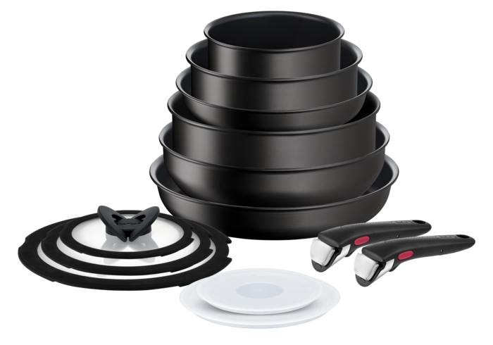 Ingenio Eco Resist, Batterie de cuisine 13pcs, Antiadhésif, Induction