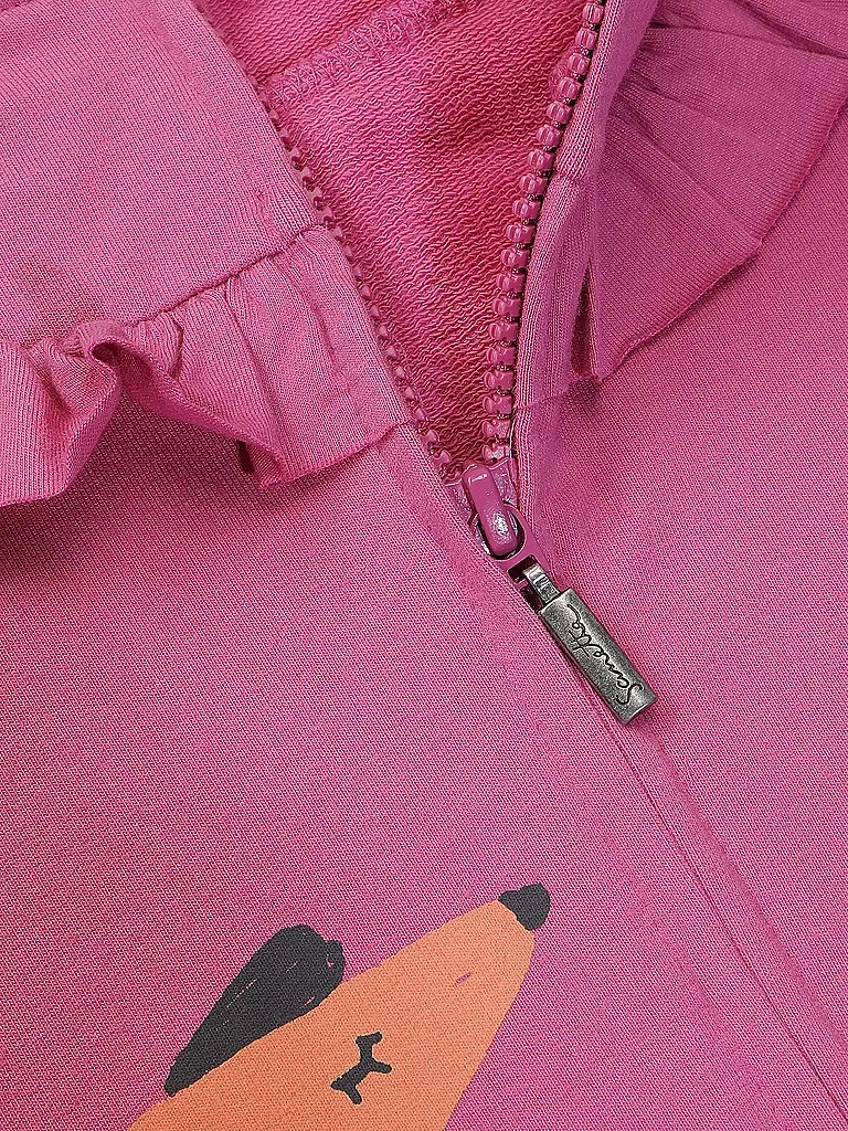 SANETTA Baby Sweatjacke pink