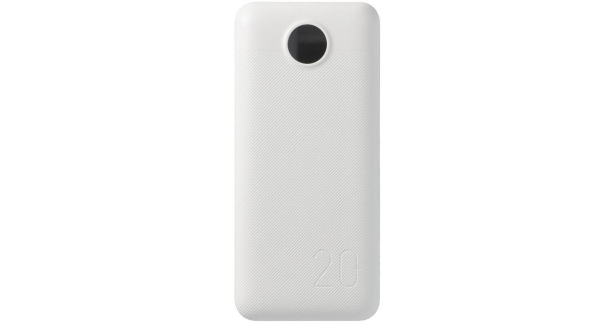 VEGERL20S powerbank 20.000 mAh  (Wit)