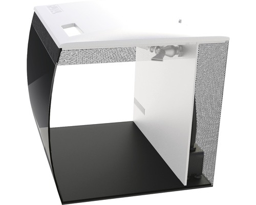 Aquarium Fluval Flex 57L met verlichting, filter en afstandsbediening, zonder kast, wit