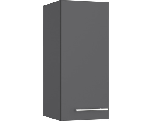 Optifit Ingvar420 wandkast, BxDxH 30 x 34,9 x 70,4 cm, frontkleur antraciet mat, corpuskleur grijs
