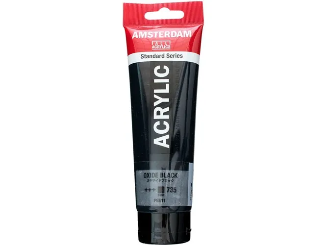 Amsterdam Standard Series Acrylic Tube Oxide Black 735