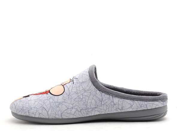 La maison de l espadrille chaussons homme a11h gris