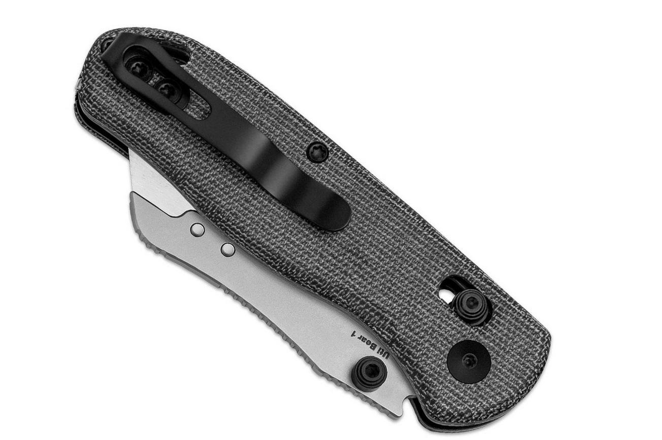 Kizer Drop Bear Utility V3619JA3 Black Micarta, zakmes