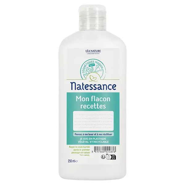 Garrafa vazia Natessance DIY Ocean de 250ml