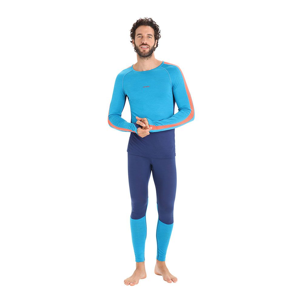 Icebreaker 125 ZONEKNIT - Sous-couche Homme geobl/rylnvy/cb