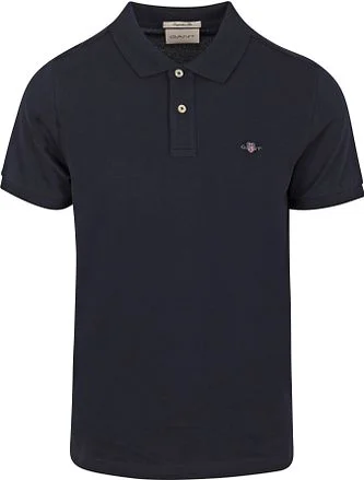 Gant Shield Piqué Poloshirt Navy 2210-433 kopen