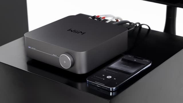WiiM Amp Multirumsforstærker Dark Grey
