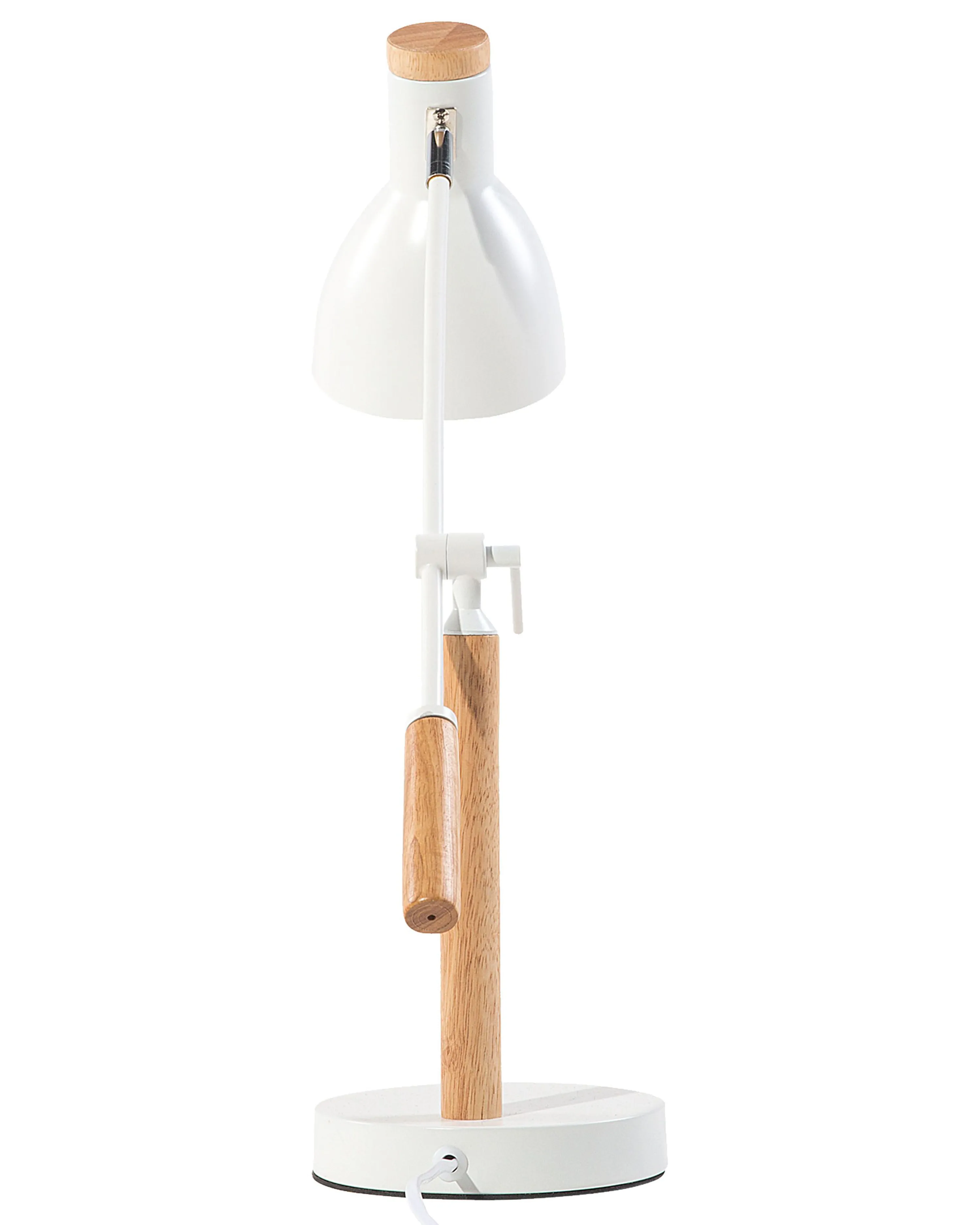 Bureaulamp PECKOS verstelbaar Metaal Wit