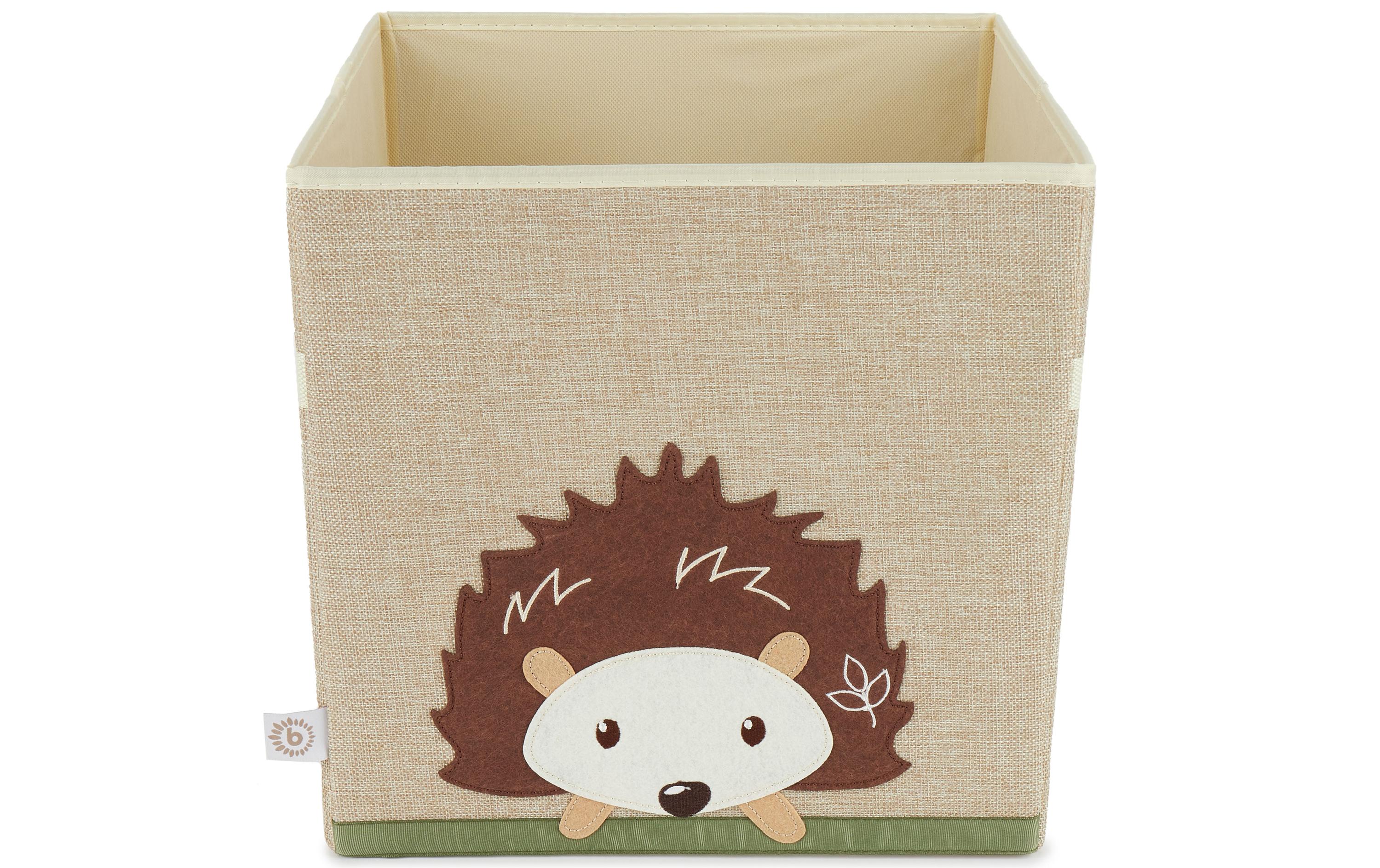 Spielzeugbox Igel 32 x 32 x 32 cmAufbewahrungsbox für Spielzeuge