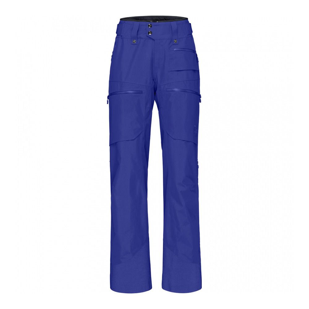 Norrona LOFOTEN GORE-TEX INSULATED - Pantalon ski Femme royal blue