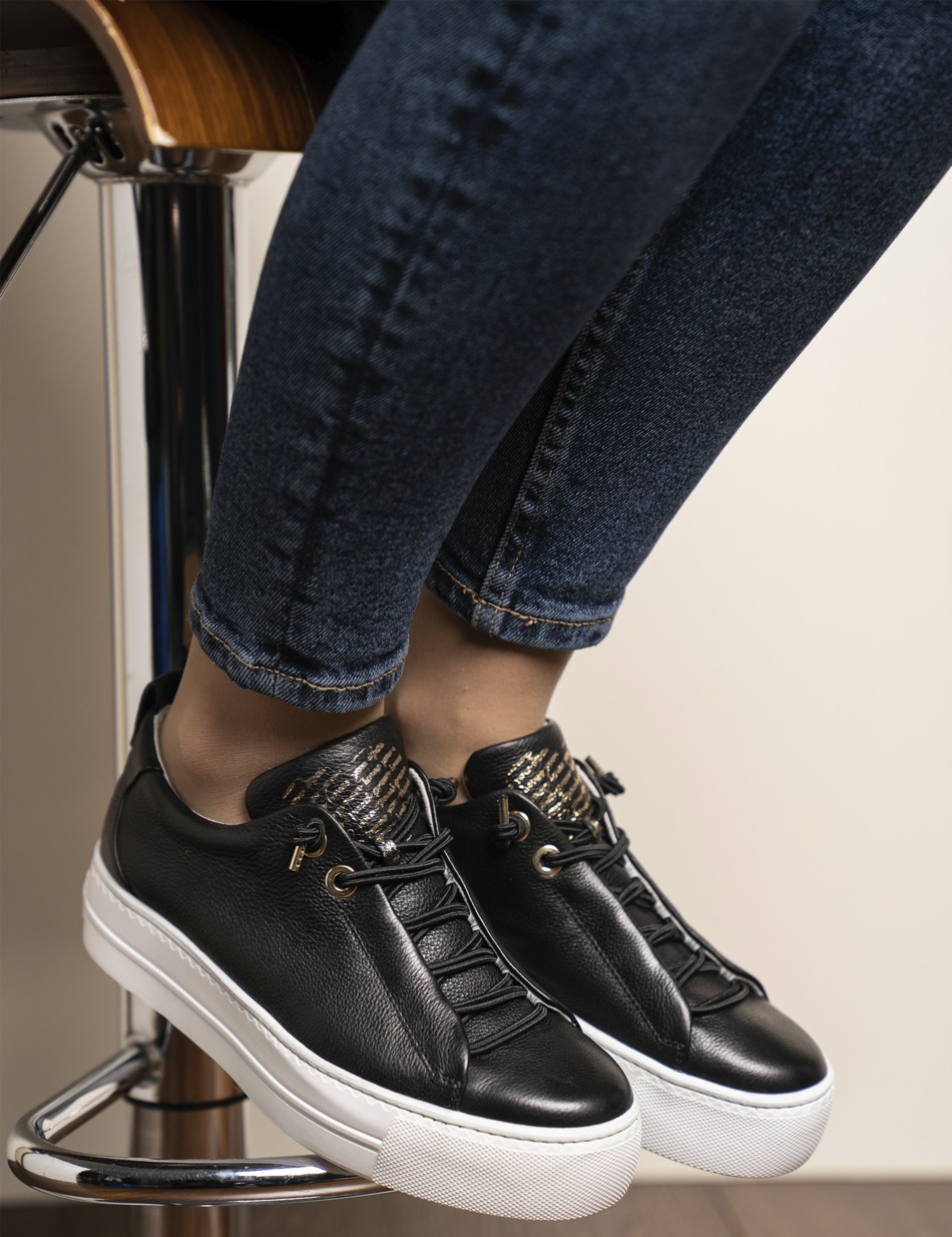 Glattleder Sneaker