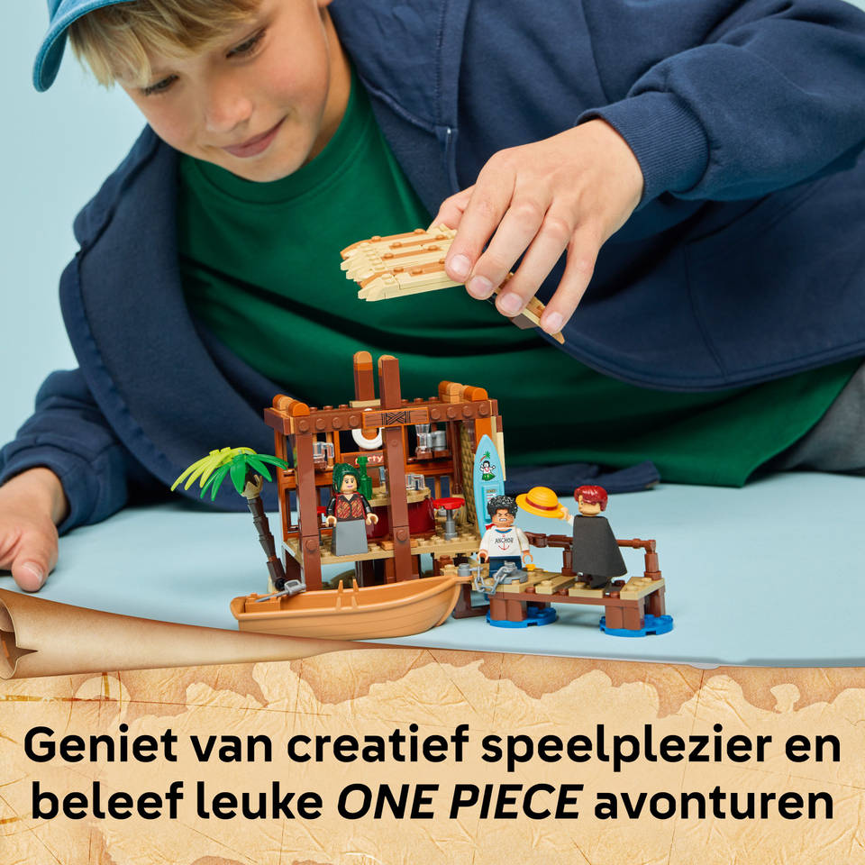 LEGO ONE PIECE hut in Windmolendorp 75636