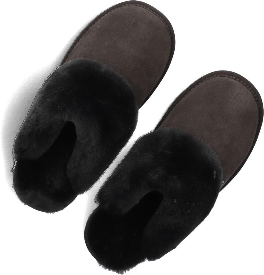 WARMBAT Pantoffels Dames Flurry Maat: 39 Materiaal: Suède Kleur: Bruin