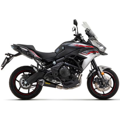 Silencieux Arrow X-kone nichrom dark embout carbone - Noir
