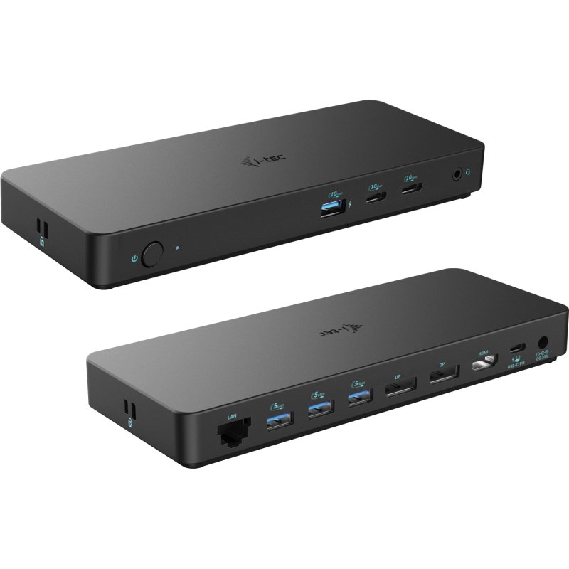 i-tec USB-C Triple Display Docking Station Gen 2 Pro + Power Delivery 100W