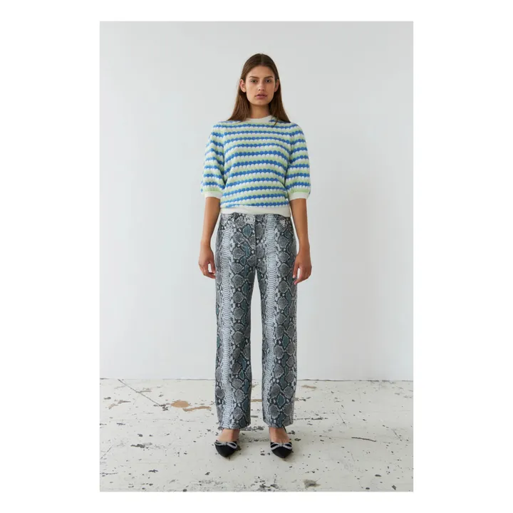 Stella Nova Pull Rayé | Bleu