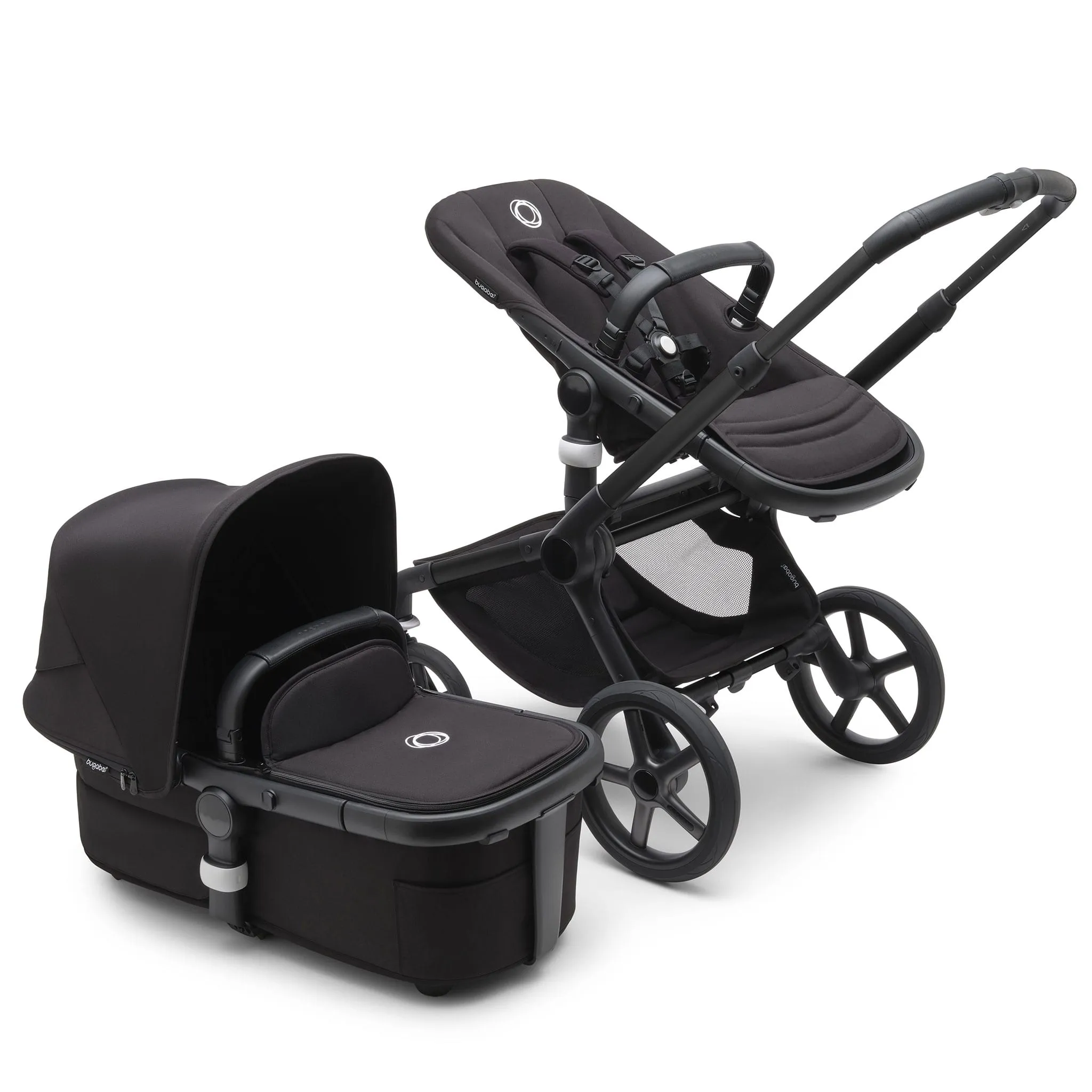 Bugaboo Poussette Fox5 - Noir  Midnight Noir  Midnight Noir