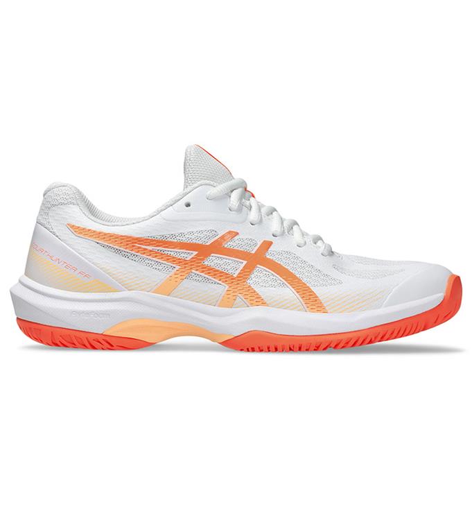 ASICS COURT HUNTER FF 1072A112 WHITE-VIVID-CORAL