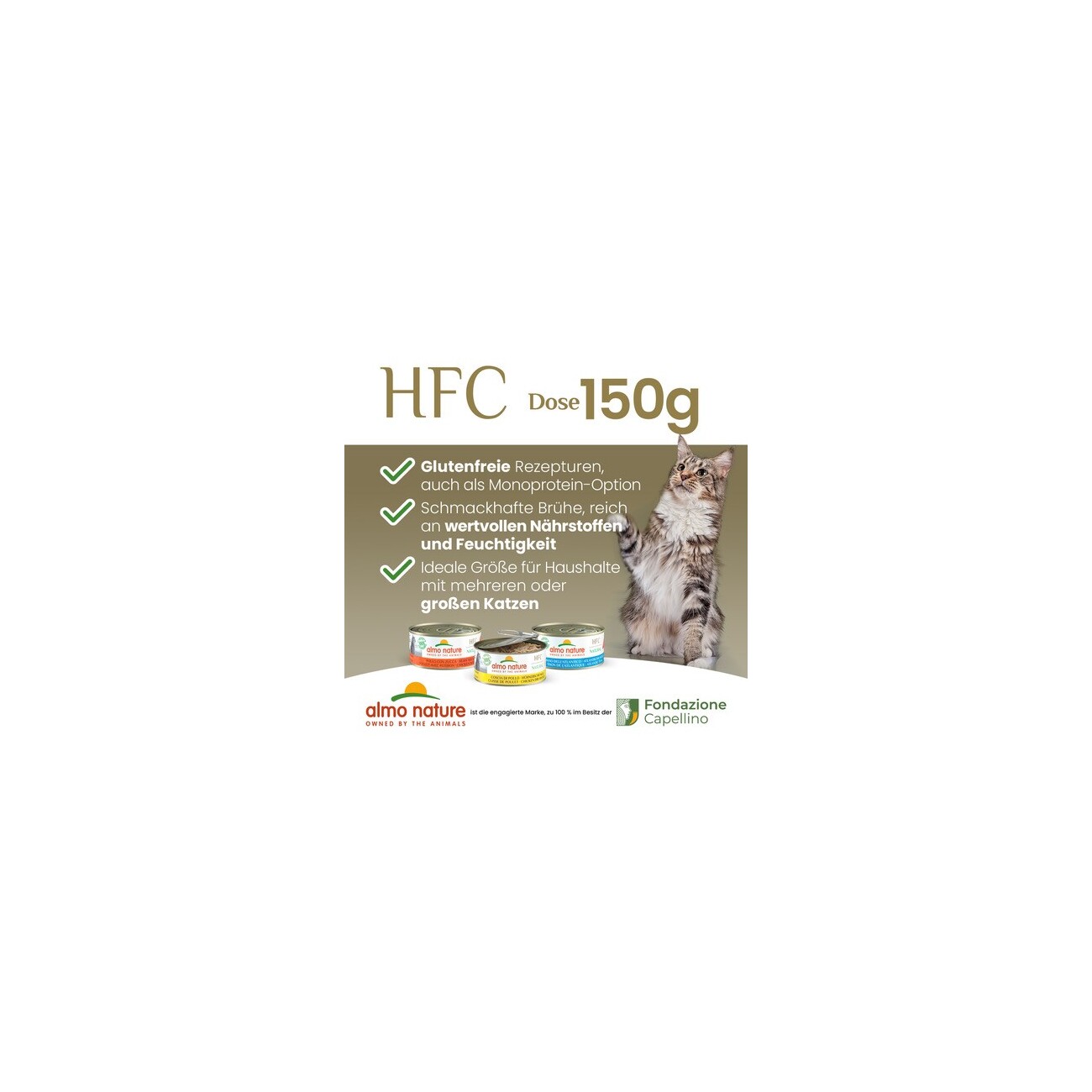 Almo nature HFC 24x150g Hühnerschenkel