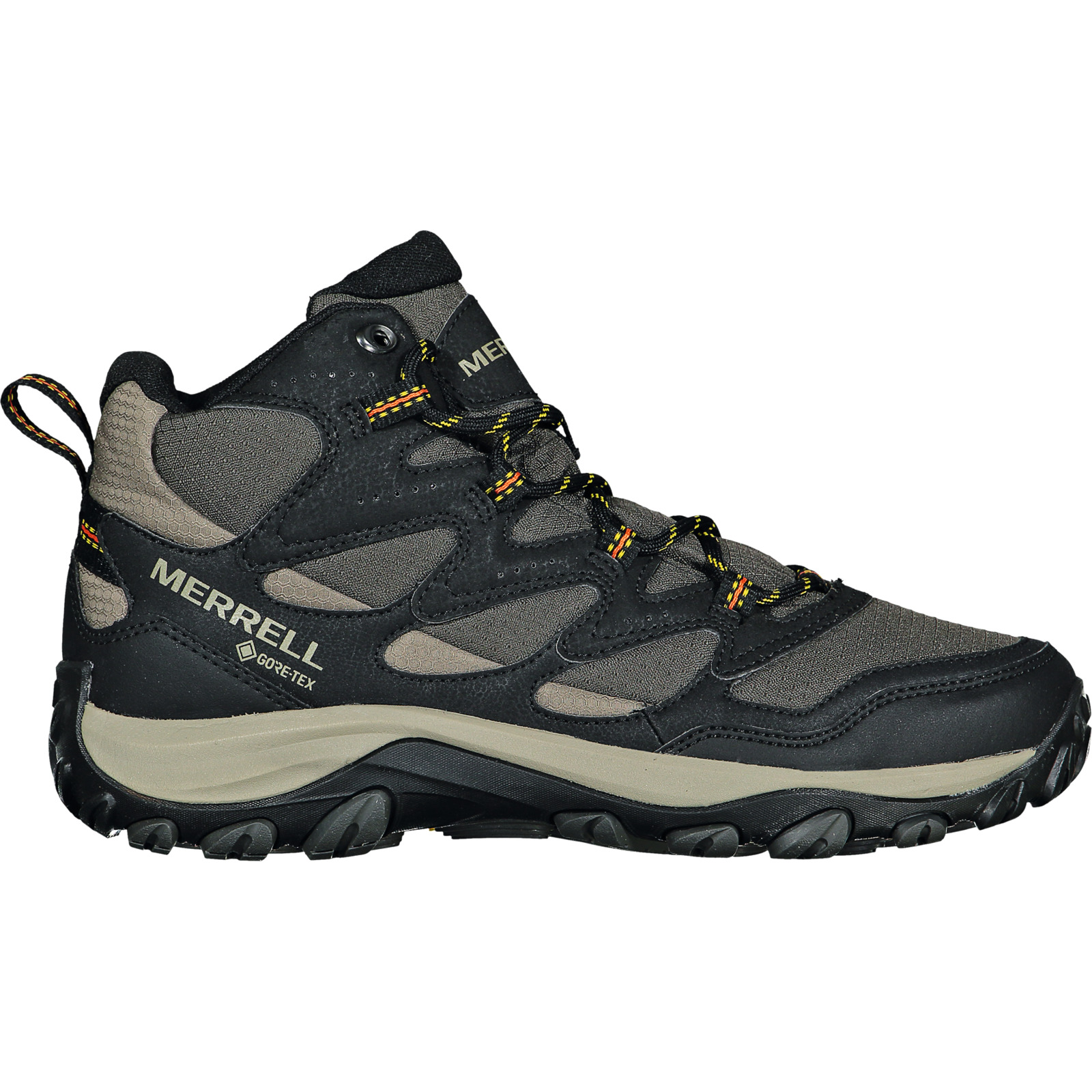 Merrell Herren-Trekkingschuh West Rim Sport Mid Gtx olive, 46