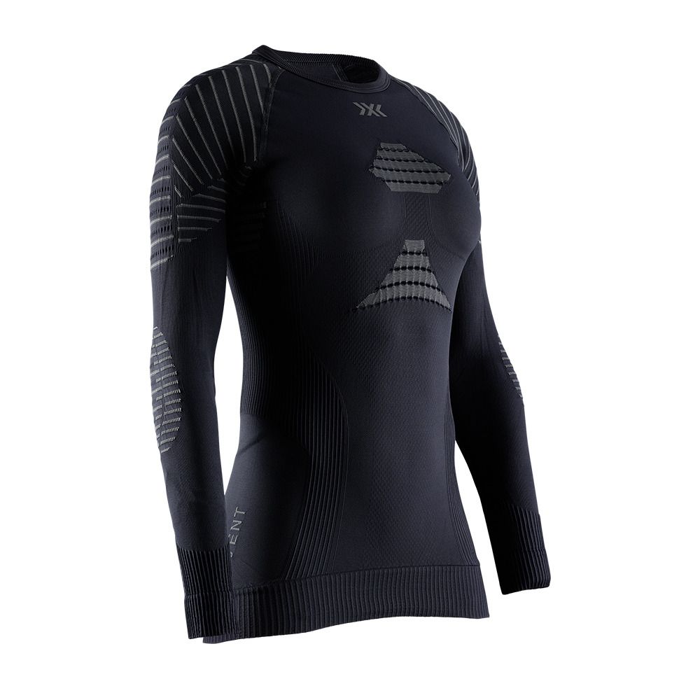 X-Bionic INVENT 4.0 - Sous-couche Femme black/charcoal