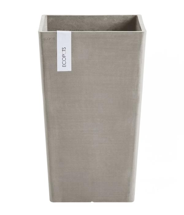 Ecopots Kunststoff-Topf Rotterdam Hoch,