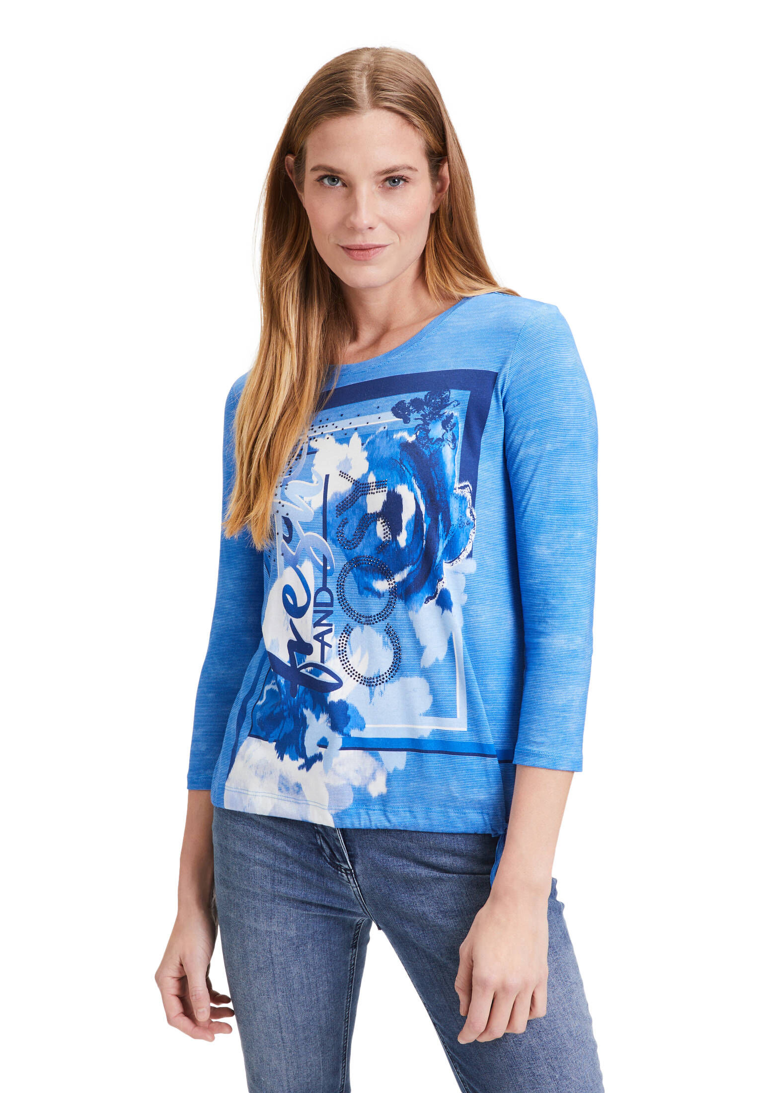 Betty Barclay| Damen Printshirt mit Tunnelzug
