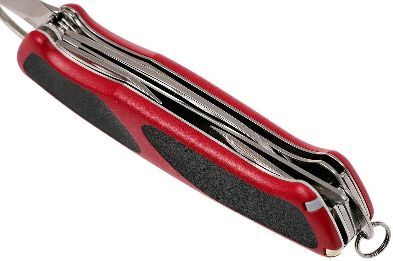 Victorinox RangerGrip 57 Hunter rood-zwart 0.9583.MC Zwitsers zakmes