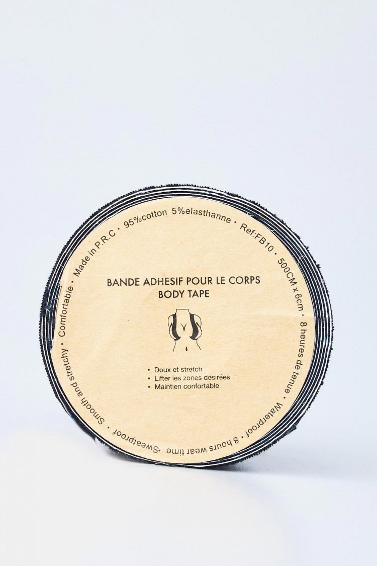 Bande adhésive noire pour le corps