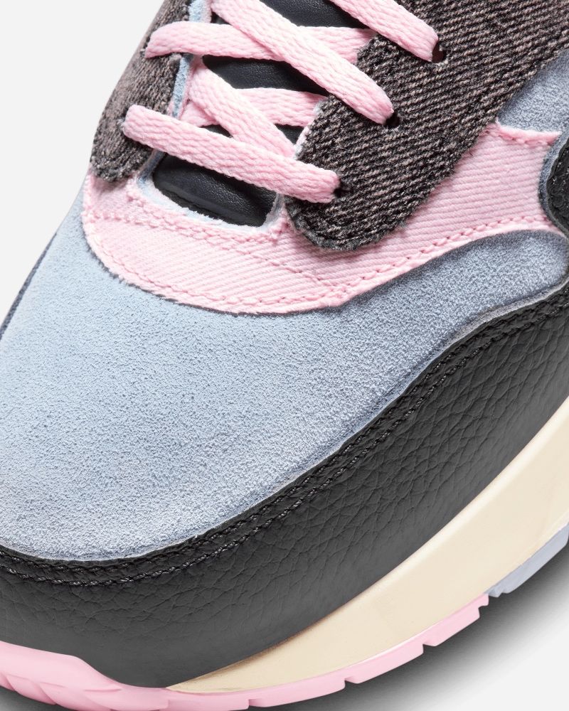 Chaussures Nike Air Max 1 '86 PRM Noir & Rose pour homme