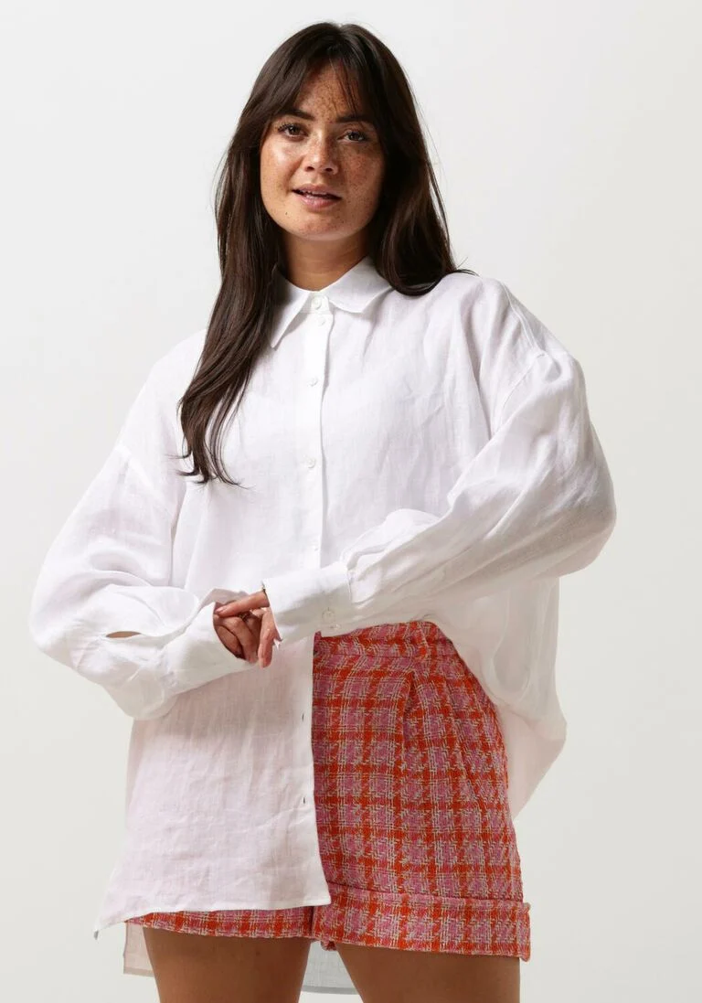 DRYKORN witte drykorn blouse effie