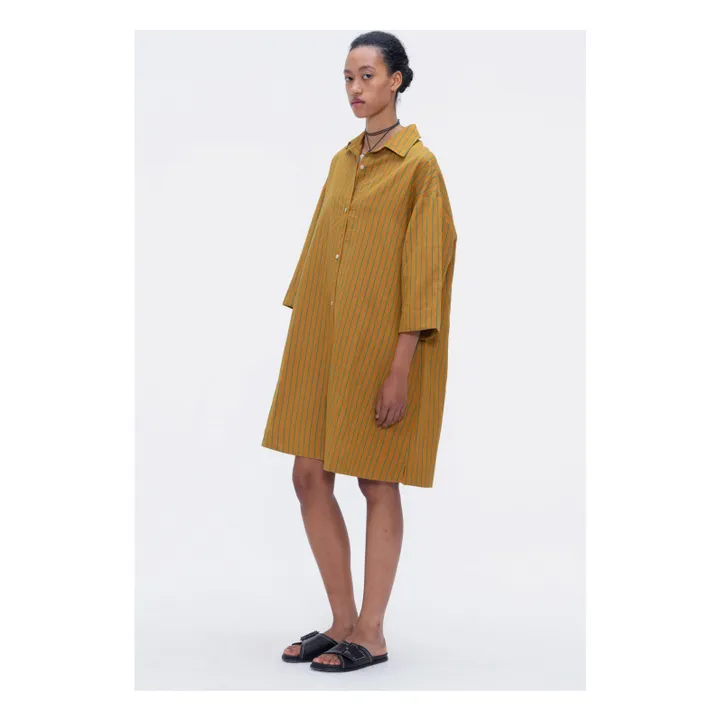 Our Sister Robe Flying Table Rayures | Ocre