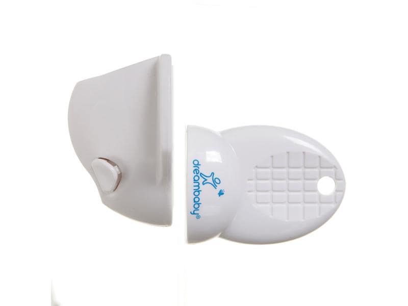 DREAMBABY Schranksicherung magnetisch 8 Stk. Selbstklebende Magnetschlösser