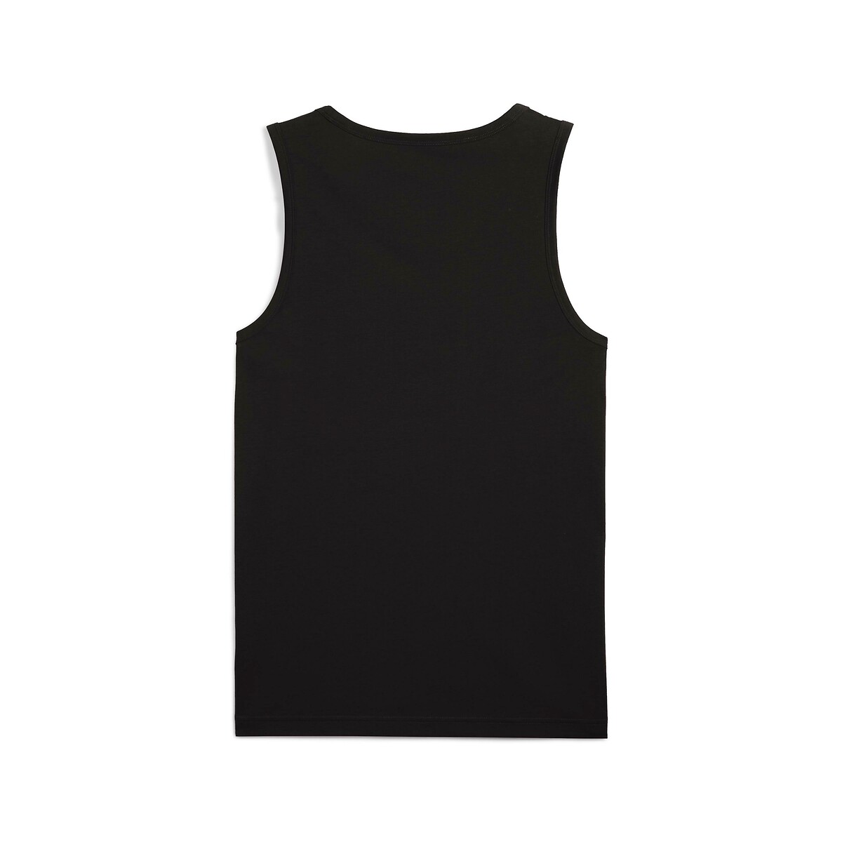 PUMA<br>Camiseta regata, gola redonda, 100% algodão