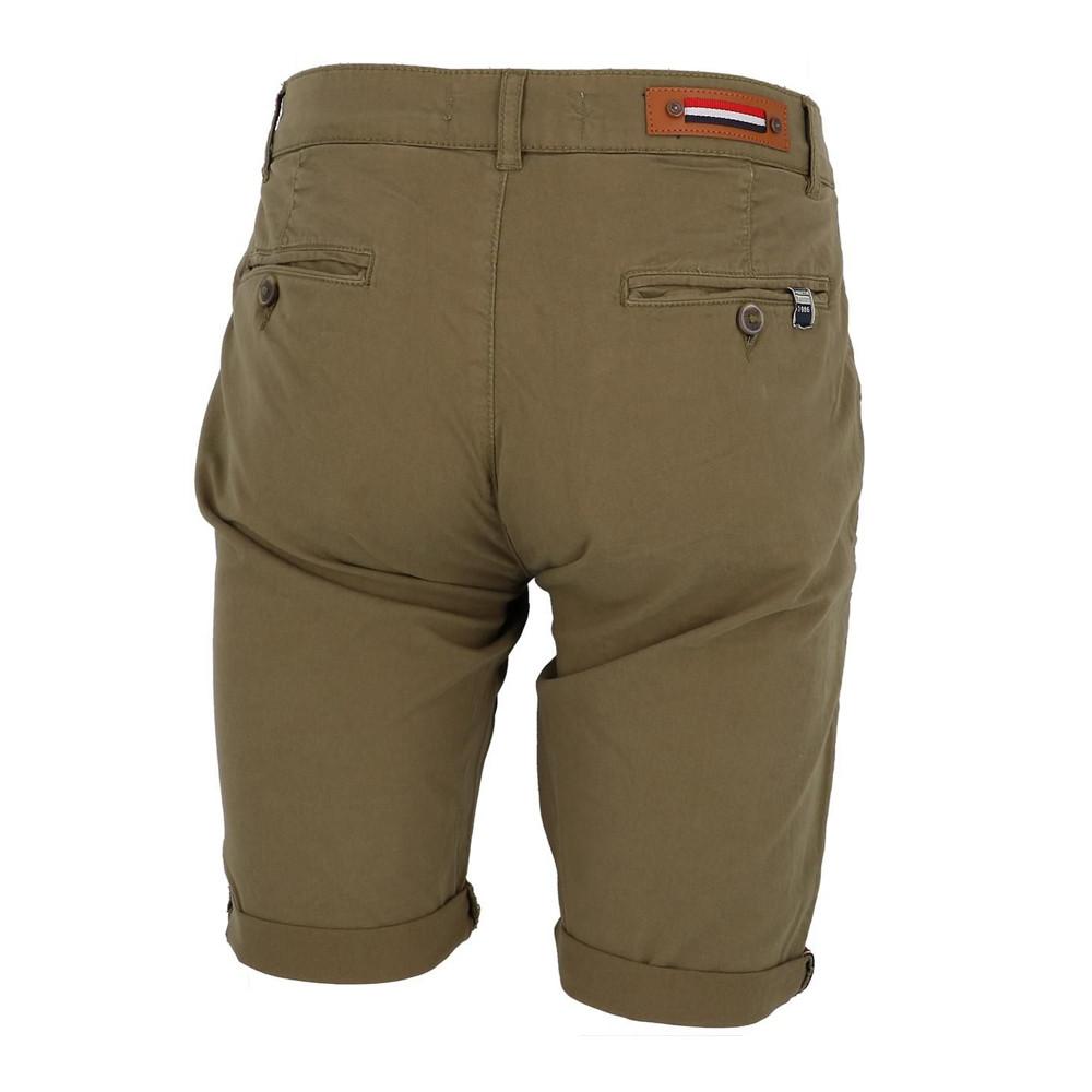 La Maison Blaggio Short Chino Kaki Homme La Maison Blaggio Venili