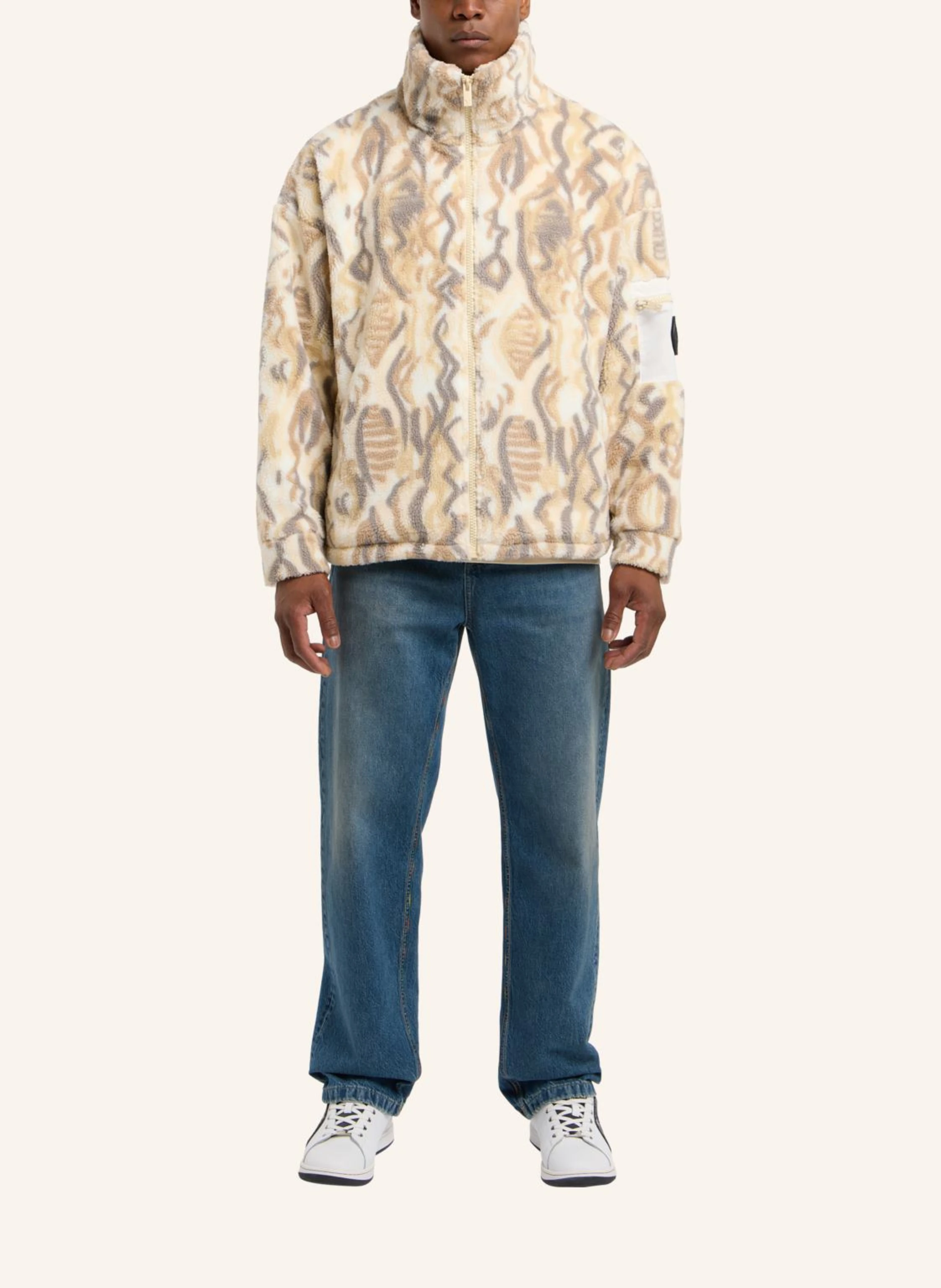 CARLO COLUCCI Unisex Oversize Teddyjacke DISPOTO