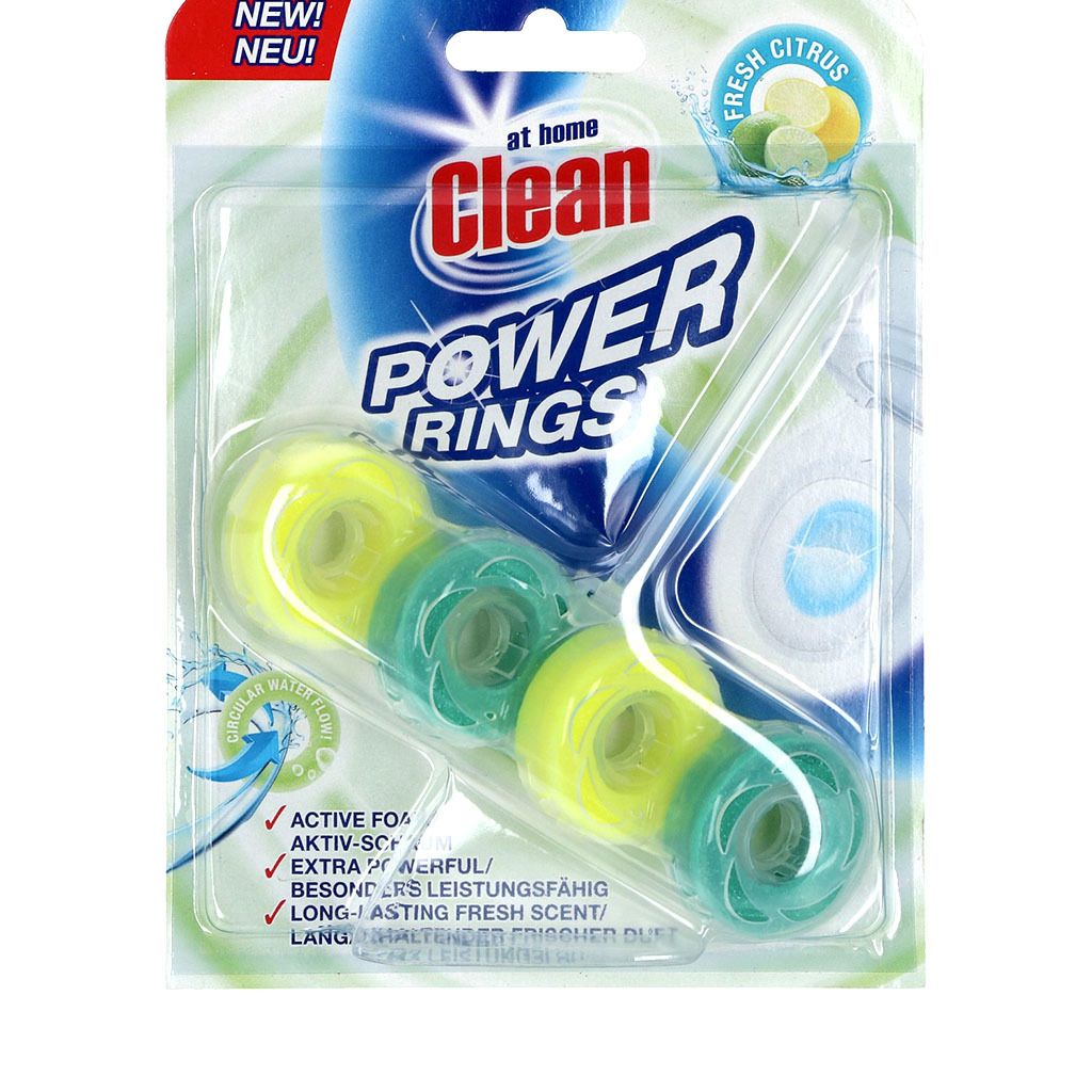 Clean toiletblock active power