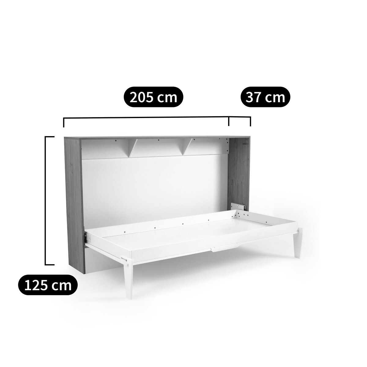 LA REDOUTE INTERIEURS<br>Cama dobrável, Banero
