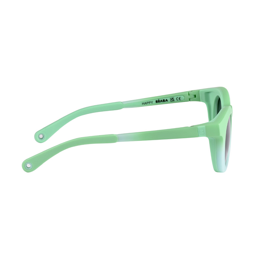 Lunettes de soleil avec cordon 2-4 ans Happy rainbow green