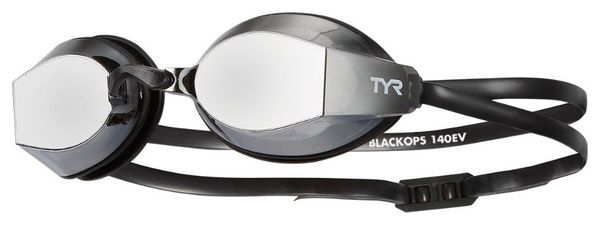 Lunettes de natation Tyr Blackops Racing Miroir Fumé Métallisé