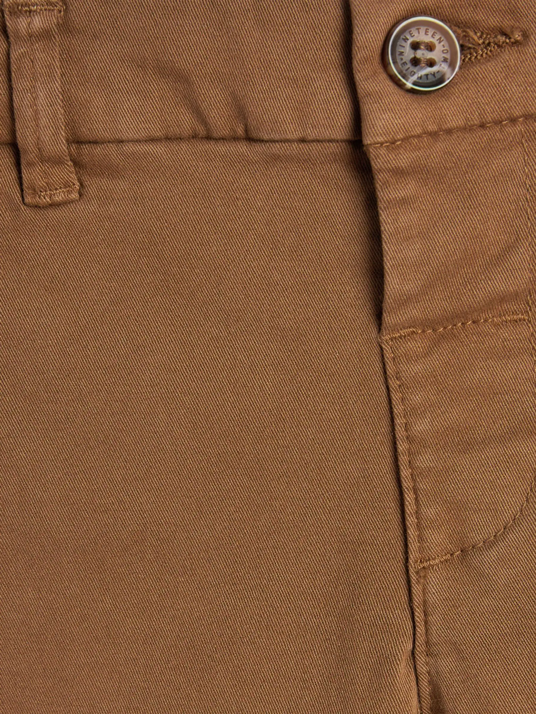 Ginger bruin - Stretch Chino Broek (3mnd-7jr)