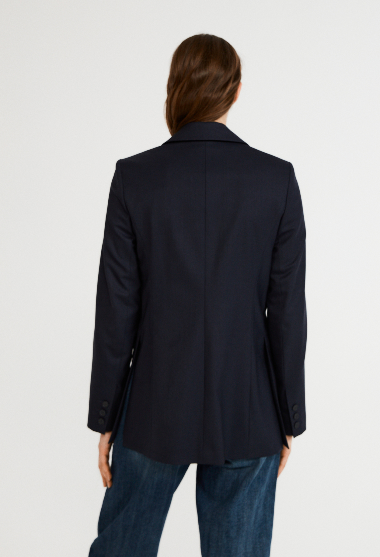 Veste en laine tra&ccedil;able